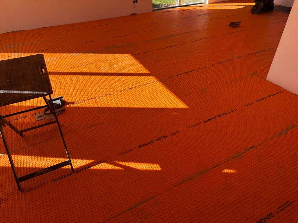 120x60 tegels gelegd in Kropswolde door Montagebedrijf Horlings